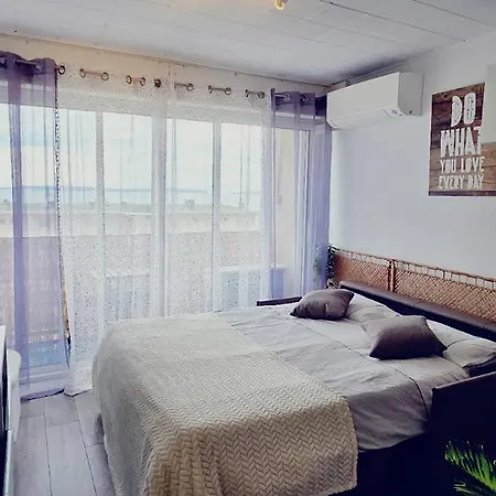 Apartment 2 Personnes Vue Climatise Linge Maison Le Lavandou
